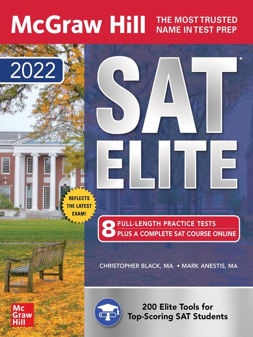 Cover image for McGraw-Hill Education SAT Elite 2022